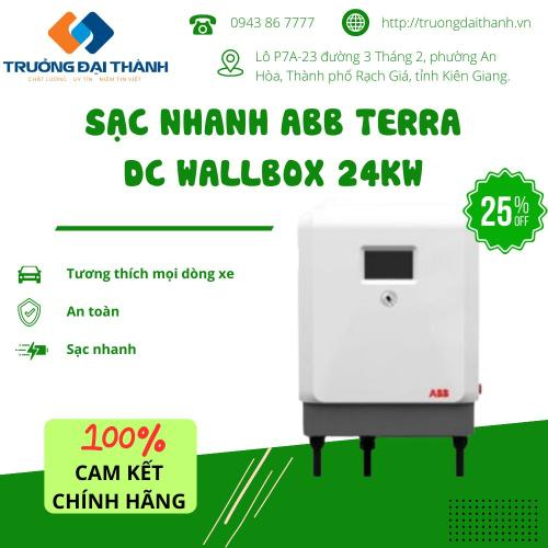 Sạc nhanh ABB Terra DC wallbox 24kW